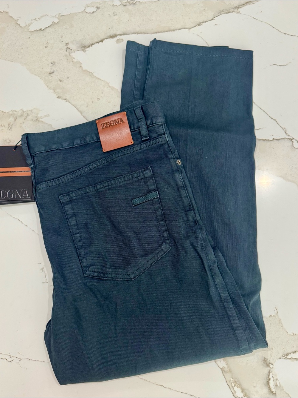 NEW Zegna Slim Roccia Jeans New With Tags Retail $750 Size 36